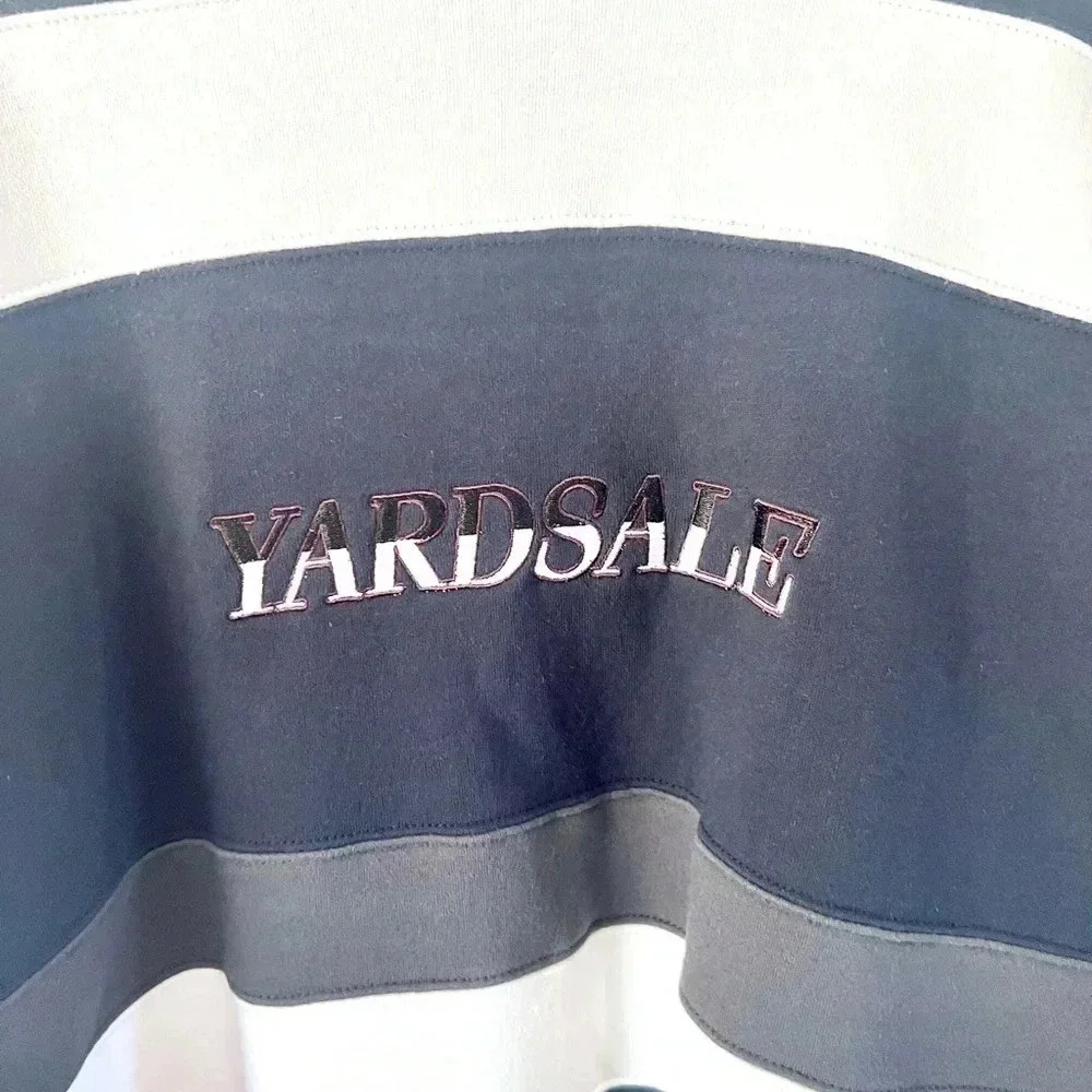 Yardsale Skateboards Valentine Sweatshirt Striped Crewneck Size Medium - Picture 11 of 11